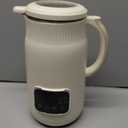 50oz Nut Milk Maker Machine(Stainless Steel) Blender, 8-in-1 Automatic Soy Milk Maker for Vegan, Homemade Almond/Coconut/Oat Plant-Based Milk with 18H Delay Start,4H Keep Warm, Self-Clean& Boil Water