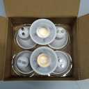 6-Pack GU10 LED Bulbs Dimmable,6W (50W Equivalent), 3000K Soft White 582 Lumens, Perfect for Recessed Lighting, Track Lighting, Accent Lights(Not for Candle Warmers)