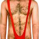 Goodstoworld Men's Halloween T-shirt Unisex Fake Muscle Hairy Chest Skeleton 3D Printed Shirts S-XXL