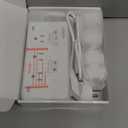 2000W Voltage Converter US to Europe, 220V to 110V Converter for European Travel, Power Adapter for Hair Dryer, European Travel Plug Adapter with 3 AC 2 USBC 2 USBA Ports & EU/UK/AU/IT Plugs