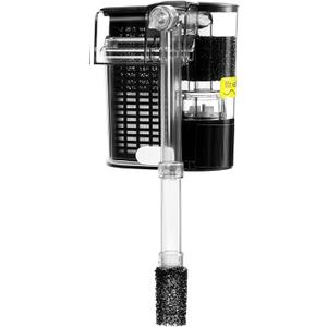 AQUANEAT Aquarium Hang on HOB Power Filter 5 Gallon Rimless Small Fish Tank Filter 90GPH (up to 5Gal)