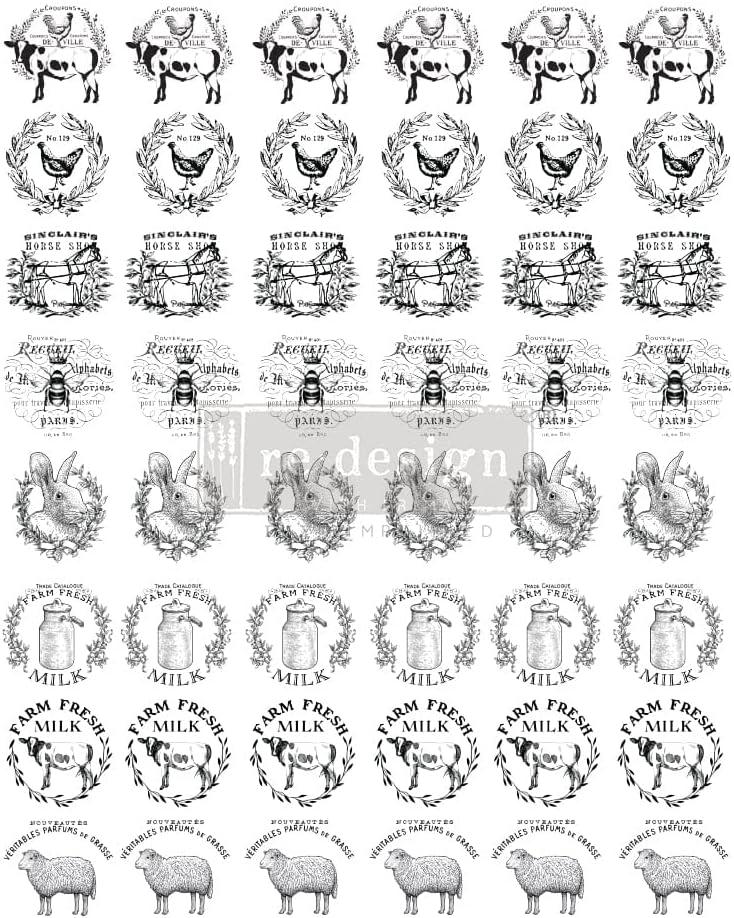 Redesign With Prima Redesign Knob Transfers Farm Sweet Farm 655350650186