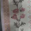 Lotus Bloom Modern Floral Pink Washable Area Rug 5ft x 7ft