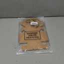 Tenare 30 Pieces Christmas Cookie Boxes with Clear Window Cupcake Bakery Boxes Pastry Packaging Kraft Present Box with Rope for Food Present Giving, 4 x 4 x 2.5 Inches(Brown,Classic)