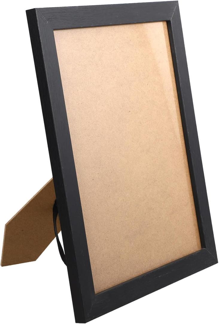 HEALLILY Wooden Picture Frame for Desk Display Elegant Decor for Photos Art and Memorable Moments Design