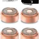 Gen 2 Replacement Heads for Finishing Touch Flawless Facial Hair Remover Device for Women, Replacement Blades Just fit Gen 2 Hair Removal Device, 4pcs