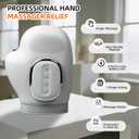 2026 NEW Smart Hand Massager with Heat and Compression 3 Modes, 5 Intensities, Wireless Air Pressure for Arthritis & Hand Pain Relief Portable for Home, Office, Travel Ideal Wellness Gift