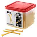 330pcs #10 x 3 Deck Screws - 3 Inch Wood Screws, Rust Resistant, Exterior Epoxy Coated, Outdoor Decking Screws, Torx/Star Drive Head, T25 Star Bit Included (5lb)