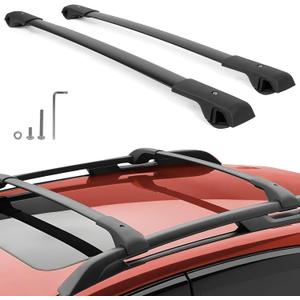 Roof Rack Cross Bars for Subaru Forester 14-24 Non Wilderness & XV Crosstrek 13-26 & Impreza 12-19 & Outback 22-25 Wilderness, Aluminum Roof Rack Crossbars Storage for Bicycle, Kayak, Cargo Box, Ski