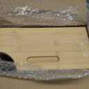 Coffee Station Organizer for Countertop, Bamboo Coffee Bar Condiment Organizer, Extendable Tea Condiment Storage for Bar Decor, Kitchen, Office, 7 Compartment