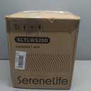 SereneLife Counter Towel Warmer Bucket - with Customized Fragrance for Spa and Bathroom, Luxury Towel Heater, Auto Shut off, Fits 1 large Towel, Blanket, Bathrobe, PJs (Black)