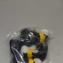 Dog Shoes for Small Medium Large Dogs,Winter Dog Snow Boots & Paw Protectors Waterproof for Cold Weather & Hard Floors,Adjustable Anti-Slip Dog Booties with Removable Wool Liner (Black, 5)