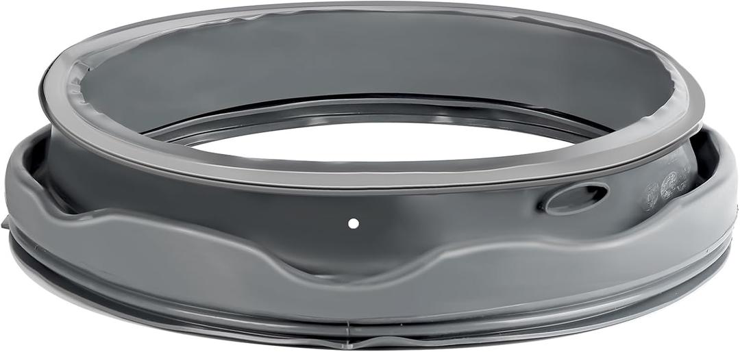 WH08X10036 Washer Door Boot Seal for Ge Front Washer Door Gasket WCVH6800J WCVH6600H WHDVH660H WHDVH680J models Compare to Part WH08X10022 WH08X10040 by Techecook