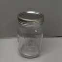 WELLIFE Wide Mouth Mason Jars, 12 Pack Mason Jars 32 oz for Pickling, Canning, Fermenting and Food Storage, Microwave & Dishwasher Safe