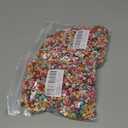 2 x AmlkHxuan 1000pcs Round Letter Beads Colorful Gold Acrylic Alphabet 4x7mm for Bracelets Necklace Jewelry Making Supplies (Gold Colored)