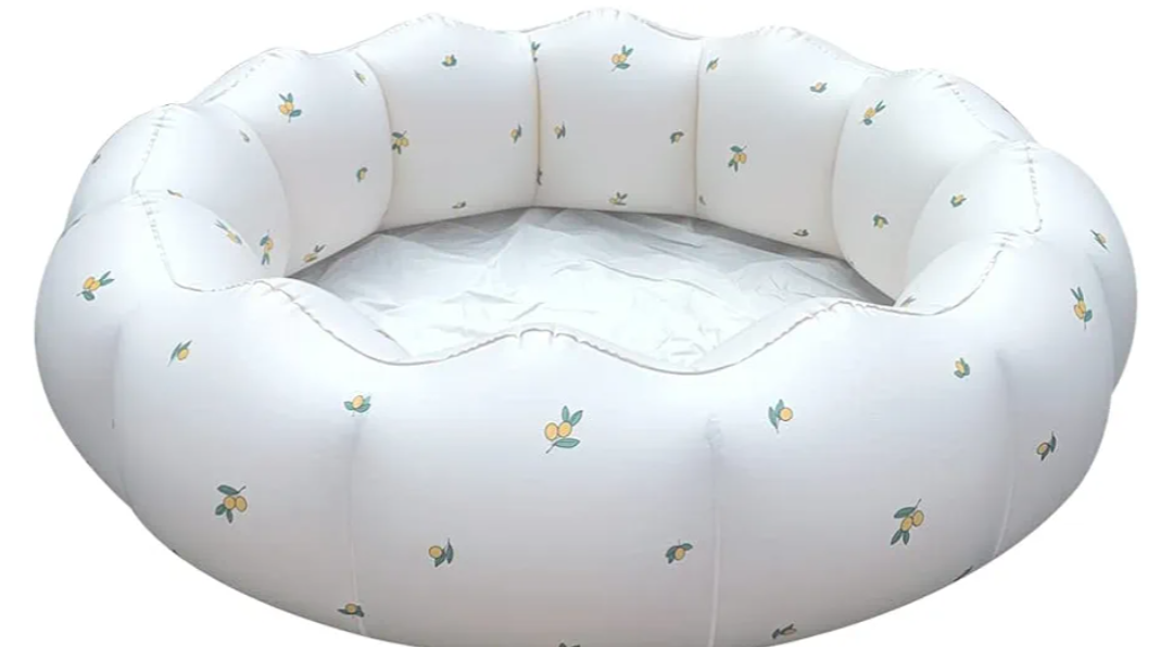 Inflatable Baby Pool, Portable Paddling Baby Swimming Pool, Toddlers for Ages 0-3 Years Girls and Boys, Indoor& Outdoor, Garden and Backyard Summer Water Party, 35.4x9.8 in pink