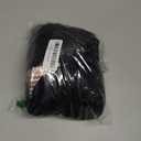 Women One Piece Swimsuit V Neck Swimdress Color Block Bathing Suit Skirt Tummy Control Tie Back Swim Dress (Large, Black)