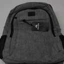 FR Fashion Co. 18" Anti-Theft Travel Backpack (Grey)
