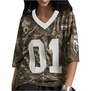 Roseseek Women's Number Tee Multicolor Small