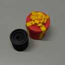 Annoying Nested Screw Gift Box, Annoying Gift Box, 10 Layer Reusable Prank Gifts Boxes for Cash and Small Surprises,Funny Money Puzzle Cash Gift The Prank, Christmas & Fun Party(Red Gold)