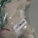 PEACH CAT Cat Stuffed Animal 9.8" Realistic Kitten Plushies Soft Plush Toys Gifts for Kids Grey and White