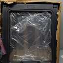 Soulbond Clear Acrylic Dog Playpen Indoor, 24 Inch, Black, 6 Panels