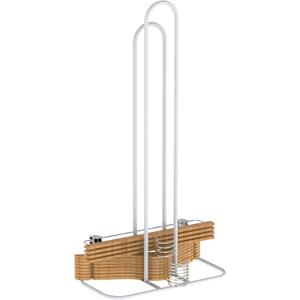 EASTTOWEST Hanger Stacker Organzier,33 inch Height Hanger Stand Clothes Hanger Storage Rack,Hanger Holder for Closet Laundry Room,White