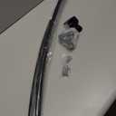 Bonpally Curved Shower Curtain Rod for Bathroom, 40-72 Inches Adjustable Curved Shower Rod, 0.9MM Aluminum Shower Curtain Rod with Rotating Brackets for Extra Shower Space, Need to Drill, Black