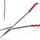 SPEEDWOX 16-Inch 20 Degree Extra Long Needle Nose Pliers Curved Nose Pliers Angle Long Needle Nose Pliers Long Nose Pliers Long Reach Pliers Long Reach Tool Long Pliers Angled Needle Nose Pliers