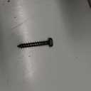 Tandefio 100 Pack 1/2''X 2'' Lag Bolts Screw with Washer Galvanized, Black