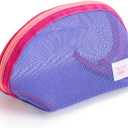 Mr. Pen- Purple Mesh Zipper Pouch Bags for Organization - Cute Makeup Bag with Zipper Pouches
