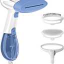 Conair Handheld Garment Steamer for Clothes, ExtremeSteam 1200W, Portable Handheld Design,White/Blue