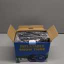 Snow Tube, WOLKEK 2 Pack 40" Inflatable Snow Sled for Kids and Adult, Thickened Heavy Duty Hard Bottom Sleds for Snow with Handles, Winter Toys for Outdoor Sledding Snow Tube Sports