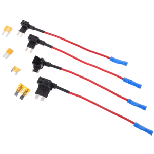 1 Set In Line Fuse Holder Fuse Adapter Standard Fuse Holder Fuse Circuit Plug Socket