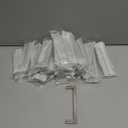 Goldenwarm 30 Pack 5 Inch Brushed Nickel Cabinet Pulls Square Drawer Handles Silver Kitchen Hardware Cupboard Dresser (5in(128mm) hole centers)