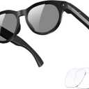 AI Smart Glasses with Camera, 8MP HD Bluetooth Camera Glasses,1080P Video Recording,Real Time Translation Sunglasses,AI Assistant,Object Recognition,Open-Ear Music for Travel, Meetings Vlog
