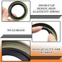 2 Sets Trailer Bearing Kit 3500 lb Boat Trailer Axle Bearing Kits L68149 L44649 Bearing Kits, with 171255TB Grease Seal, Spindle Nut, Dust Cap for 3500lb 1-1/16'' to 1-3/8'' #84 Spindles