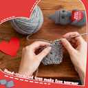 Funny Gift from Daughter or Son, Crochet Tin Man Plush World's Best Dad Award - Humorous Father's, Birthday, for Dad - Handmade Novelty Keepsake Trophy