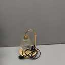 RGB Candle Warmer Lamp with Timer, Dimmer Adjustable Height Candle Melt Lamp Gold Flower Wax Warmer for Wax Melt Birthday Gift for Women Home Office Decor Multi-Color RGB Included 2 Bulbs