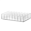 Clear Cable Organizer Box Plastic Charger Cable Cord Storage Organizer, Office Desk Organizers, Multifunctional Accessories Storage for Home Drawer Office, Stackable, Clear