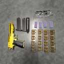 Toy with Soft Bullets, Toy Pistol with 32Pcs Jump Ejecting Mag, 40 Pcs EVA Darts Toys Foam Blaster, Gifts for Boys Kids and Girls Ages 14+