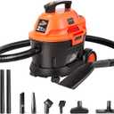 Armor All AA255W Wet/Dry Utility Vac 2.5 Gallon, 2.5-Gallon,120 Volts (AC), Orange/Black