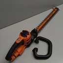BLACK+DECKER 22" Electric Hedge Trimmer, Lightweight 4.0 Amp Corded Dual Action Shrub Trimmer, Full Wraparound Handle, High Output Low Vibration (BEHT350FF)