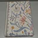 Lahome Boho Floral 2x6 Bathroom Runner Rugs Non Slip Washable, Grey/Beige Soft Runners for Hallways, Indoor Carpet Runner with Rubber Backing for Bedside Entryway Kitchen(Grey/Beige,2x6)