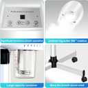 Professional Facial Steamer for Atomization Humidifier Atomizer, Adjustable Height and Angle, Face Steamer Clean Skin Firming Pores and Moisturizing Suitable for a Beauty, Spa, at Home