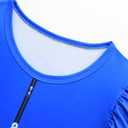 Girls Kids Zombies Dress Costume Daywalker Dresses with Wristband Outfits Set (9-10 Years, Rose)