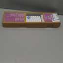 LOTUS & WINDOWARE Cordless Mini Blind, 1" Vinyl Slats, 12" Wide x 72" Long - White, Window Blinds for Home and Office, Interior Door Blinds - Light Filtering