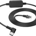 PD3.0 Radar Detector Cable, with Type-C to RJ11 Plug ,Replacement Radar Detectors Power Cable,for Escort Passport 9500i MAX360 Uniden R1 R3 DFR8 DFR9 Radenso XP Beltronics STI Radar Detector and more