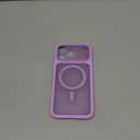 TOCOL for iPhone 17 Pro Max Case, Full Camera Protection, Built-in Magnetic Ring, Compatible with Magsafe Charger, Translucent Matte Phone Case for iPhone 17 ProMax 6.9 inch (Light Purple)