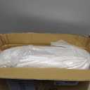 EASELAND King Size Mattress Pad Pillow Top Mattress Cover Quilted Fitted Mattress Protector Cotton 8-21" Deep Pocket Cooling Topper (78x80 Inches, White)